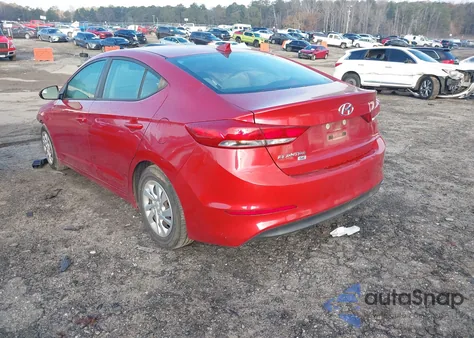 2017 Hyundai Elantra Se из США, поврежденный, VIN 5NPD74LF6HH126284